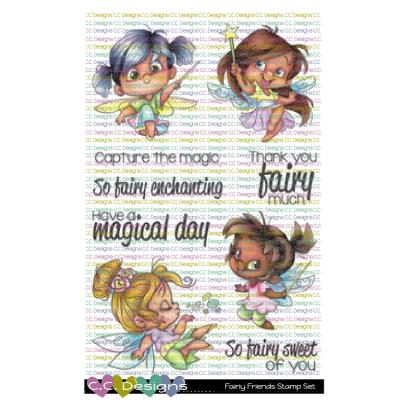 C.C. Designs Clear Stamps - Fairy Friends